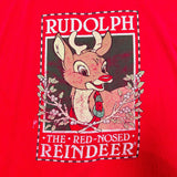 Vintage Rudolph The Rednose Reindeer Tee Sz. XXL