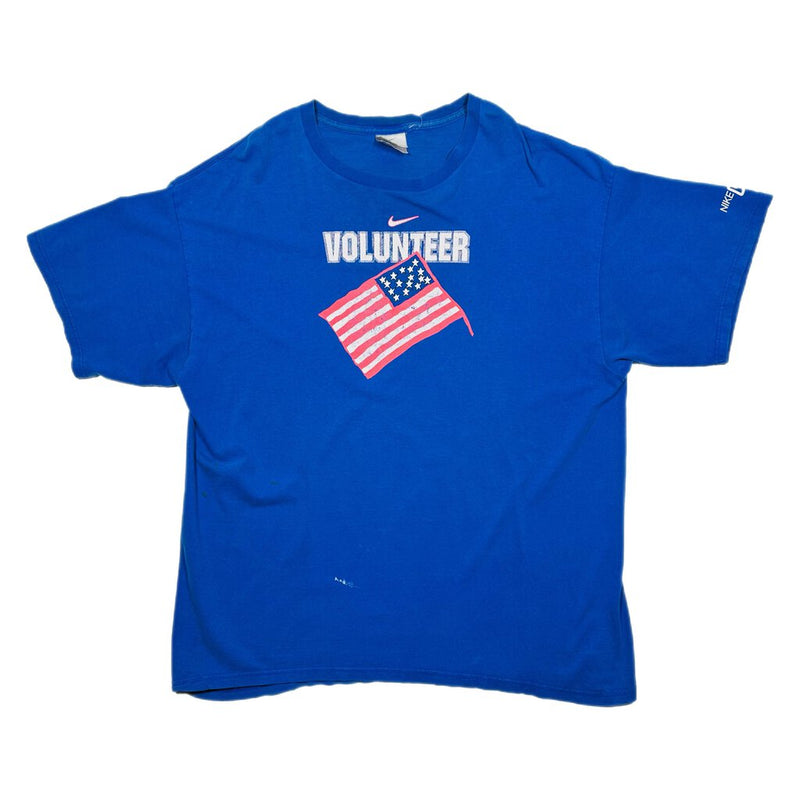 Vintage Nike 9/11 Volunteer Tee Blue Sz. XL