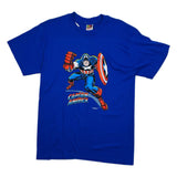 Vintage 1989 Captain America Tee Sz. M